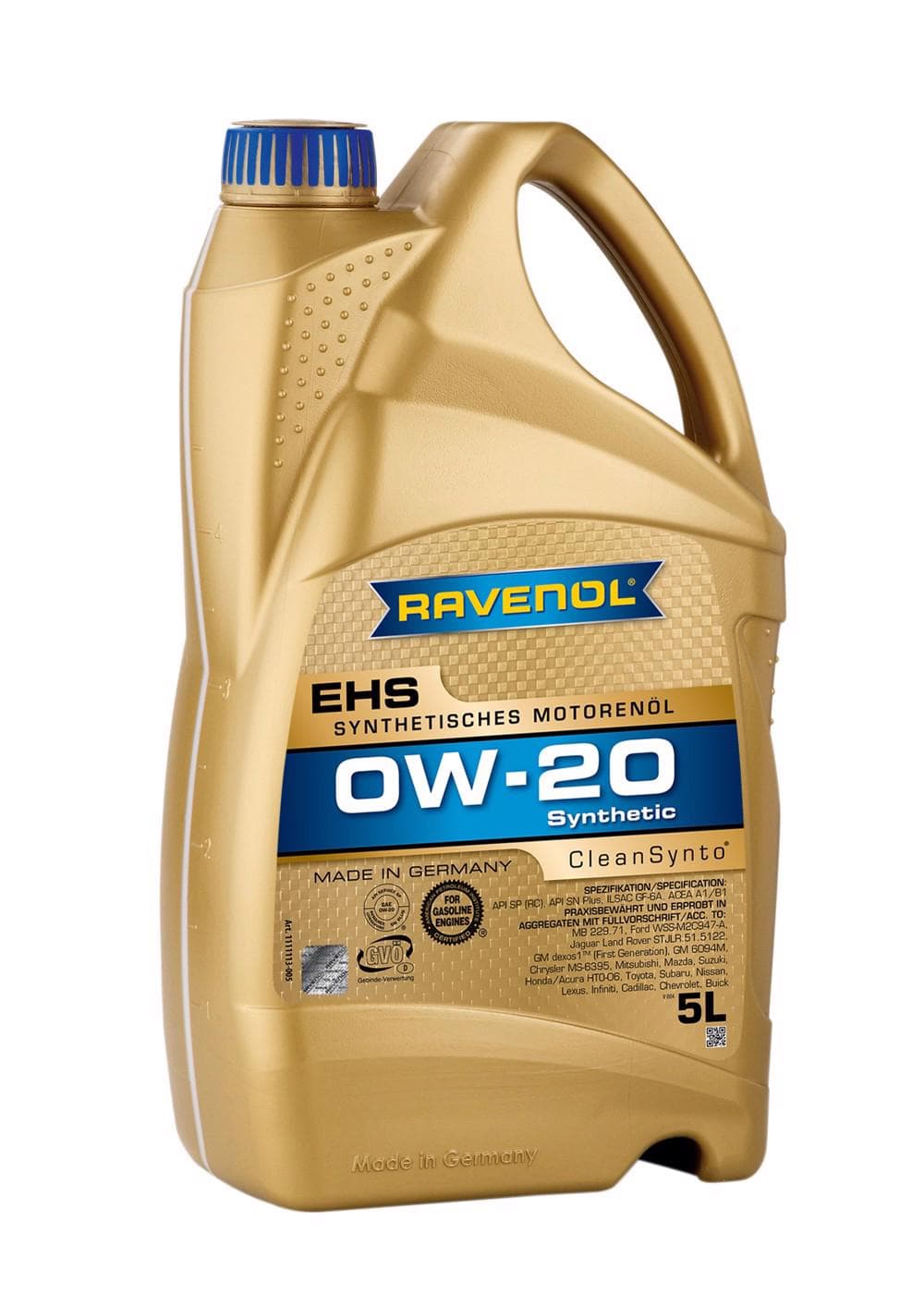 Ulei de motor RAVENOL EHS 0W-20 5L