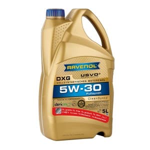 Ulei de motor RAVENOL DXG 5W-30 USVO 4L+1L