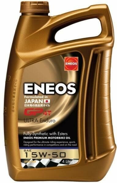 Ulei de motor ENEOS GP4T Ultra Enduro 15W-50 JASO MA API SL 4L