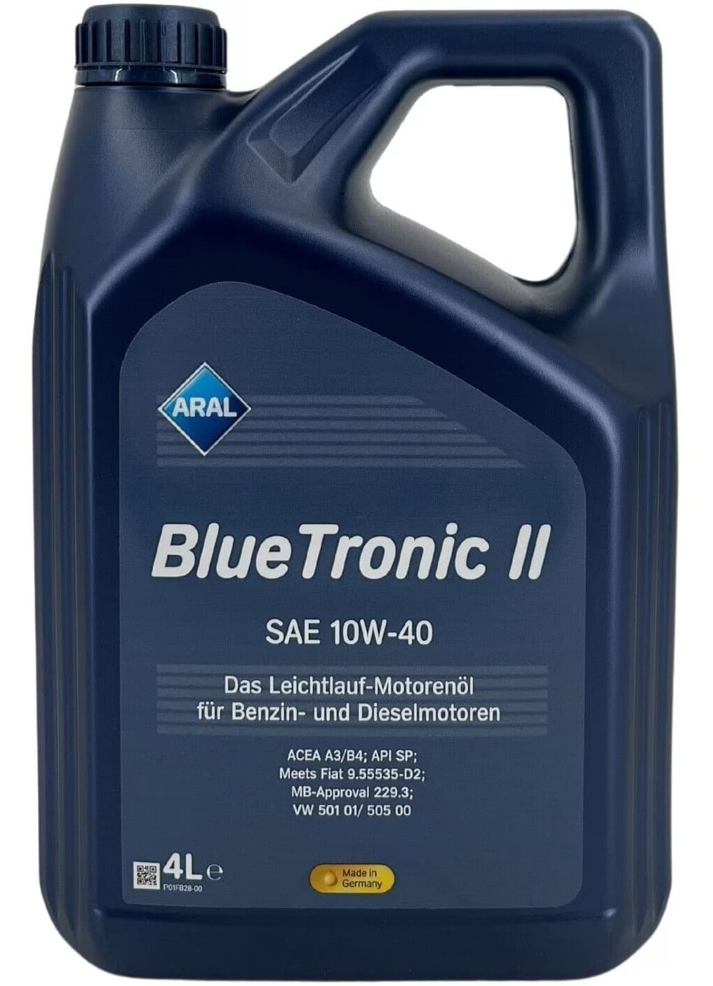 Ulei de motor ARAL BlueTronic II 10W-40 4L