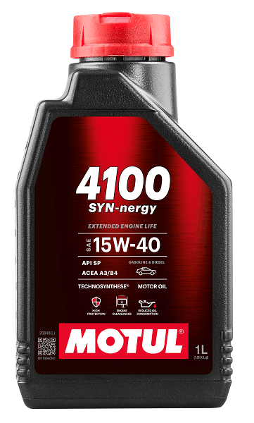 Ulei de motor MOTUL 4100 SYN-nergy 15W-40 1L
