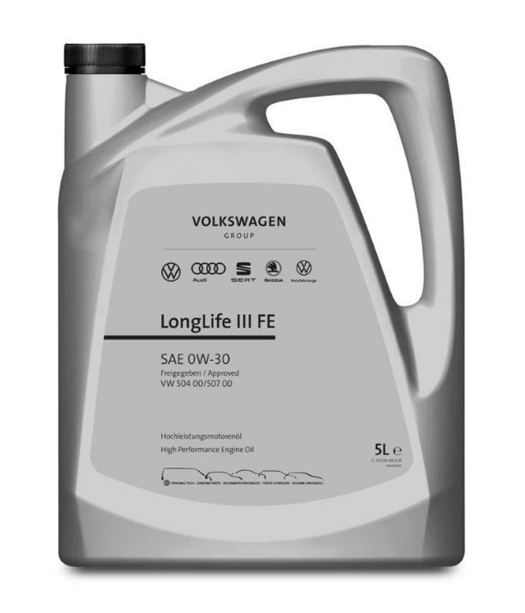 Ulei de motor VOLKSWAGEN 0W-30 Longlife III FE 5L