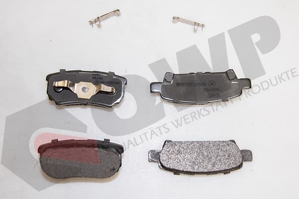 set placute frana,frana disc QWP WBP796