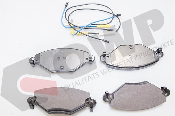 set placute frana,frana disc QWP WBP396