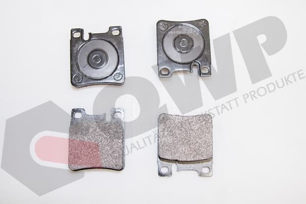 set placute frana,frana disc QWP WBP382