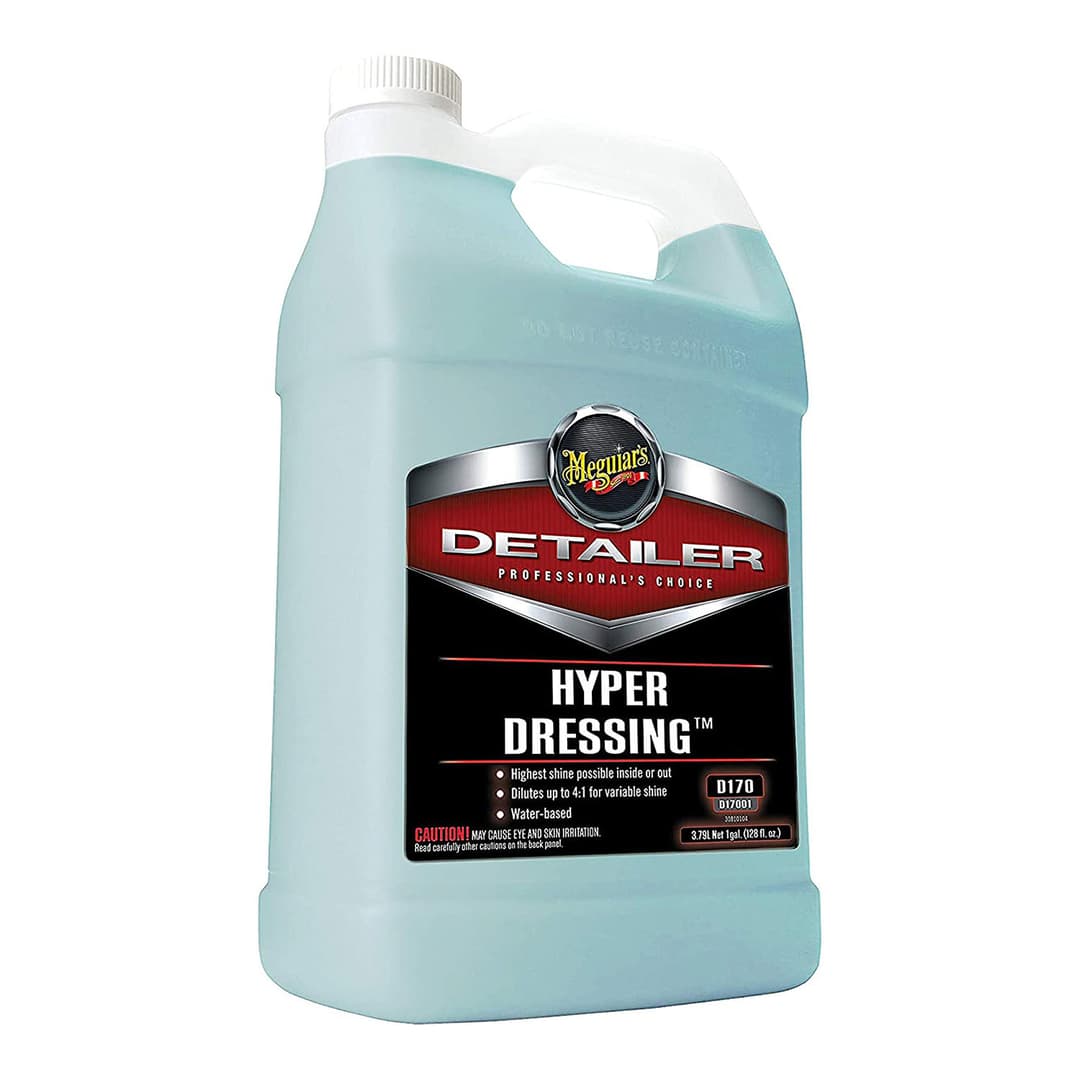 Solutie intretinere plastice si cauciucuri MEGUIAR'S Hyper Dressing 3.78L
