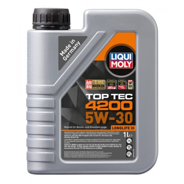 Ulei de motor LIQUI MOLY Top Tec 4200 5W-30 1L
