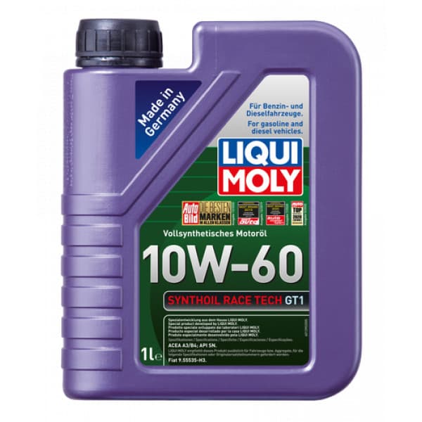 Ulei de motor LIQUI MOLY Synthoil Race Tech GT1 10W-60 1L