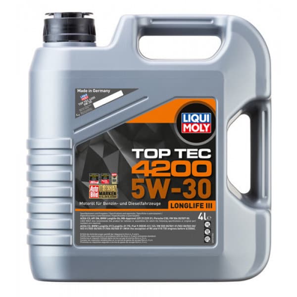 Ulei de motor LIQUI MOLY Top Tec 4200 5W-30 4L