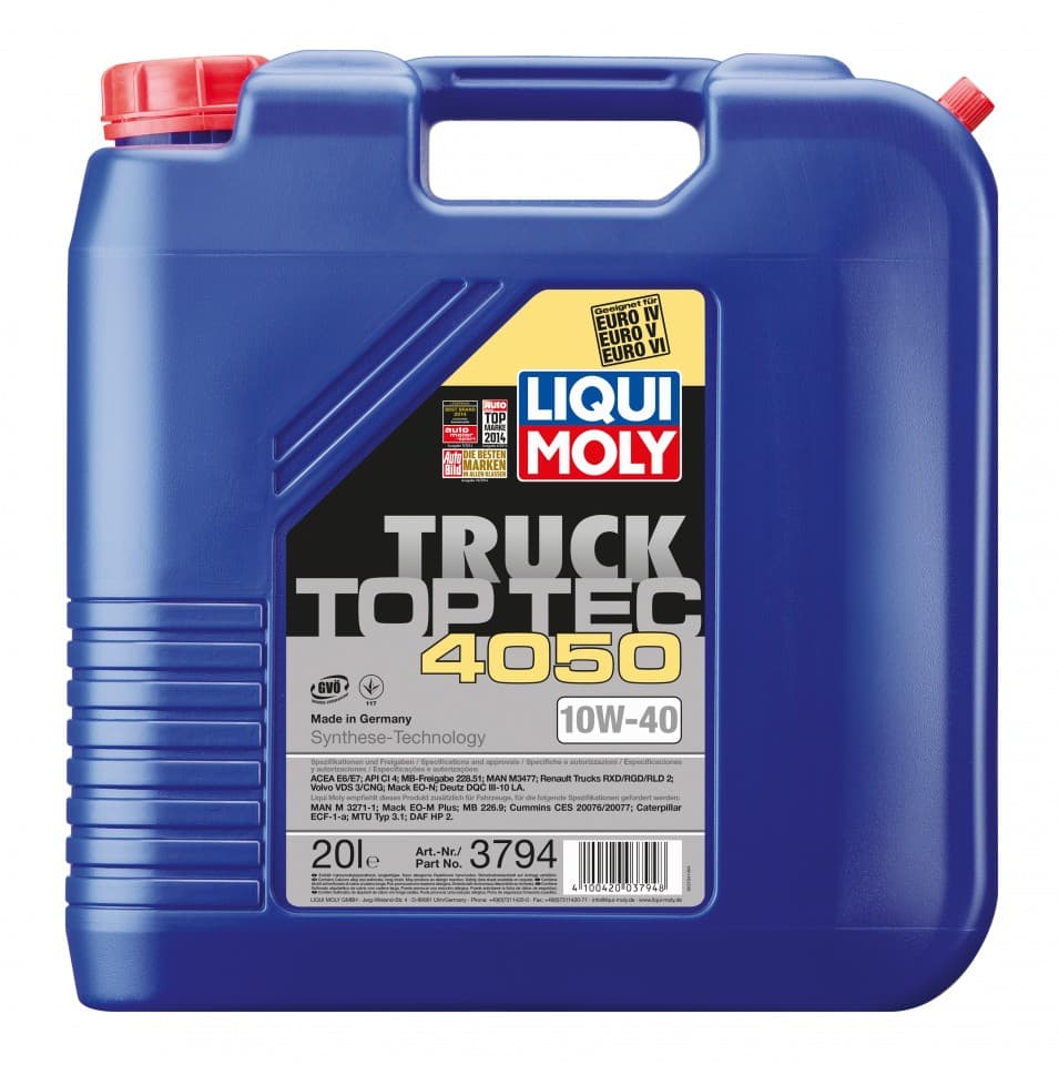 Ulei motor LIQUI MOLY Top Tec Truck 4050 10W-40 20L