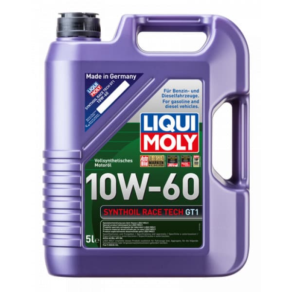 Ulei de motor LIQUI MOLY Synthoil Race Tech GT1 10W-60 5L