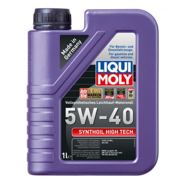 Ulei de motor LIQUI MOLY Synthoil High Tech 5W-40 1L