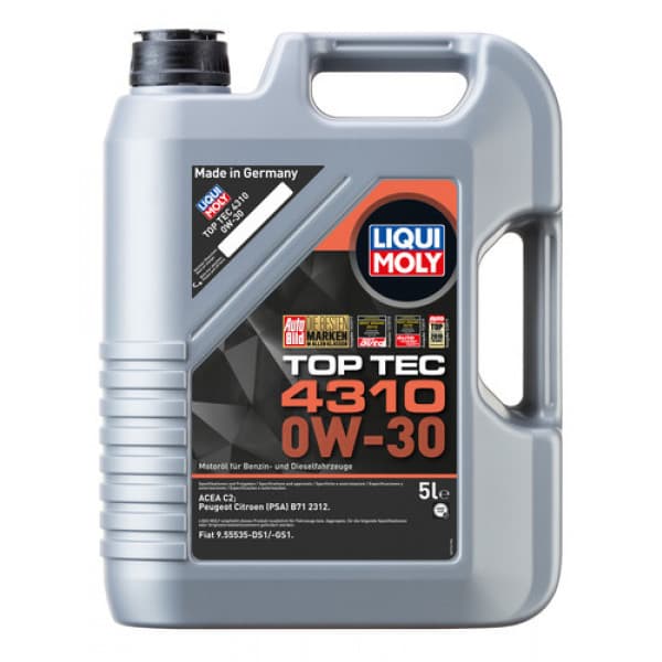 Ulei de motor LIQUI MOLY Top Tec 4310 0W-30 5L
