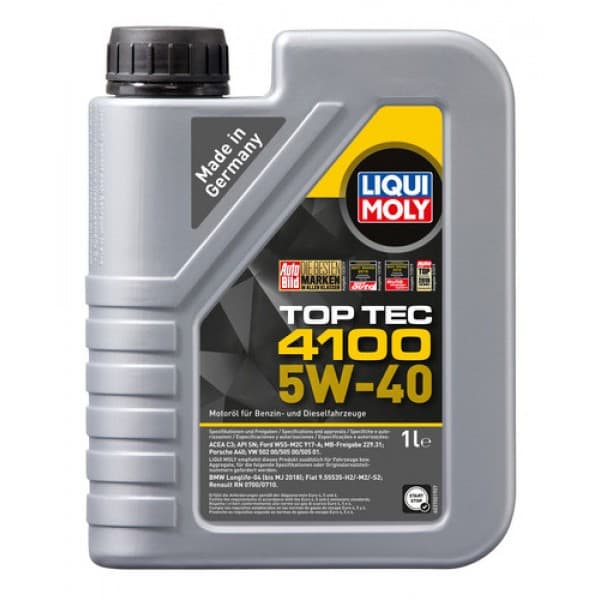 Ulei de motor LIQUI MOLY Top Tec 4100 5W-40 1L