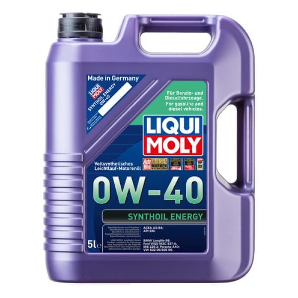 Ulei de motor LIQUI MOLY Synthoil Energy 0W-40 5L