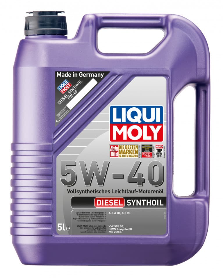 Ulei de motor LIQUI MOLY Diesel Synthoil 5W-40 5L