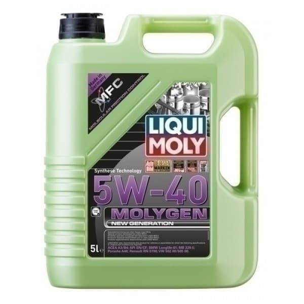Ulei de motor LIQUI MOLY Molygen New Generation 5W-40 5L