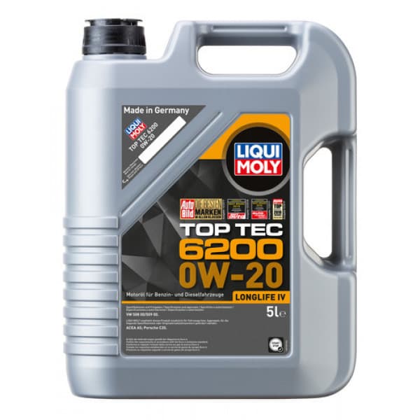 Ulei de motor LIQUI MOLY Top Tec 6200 0W-20 5L