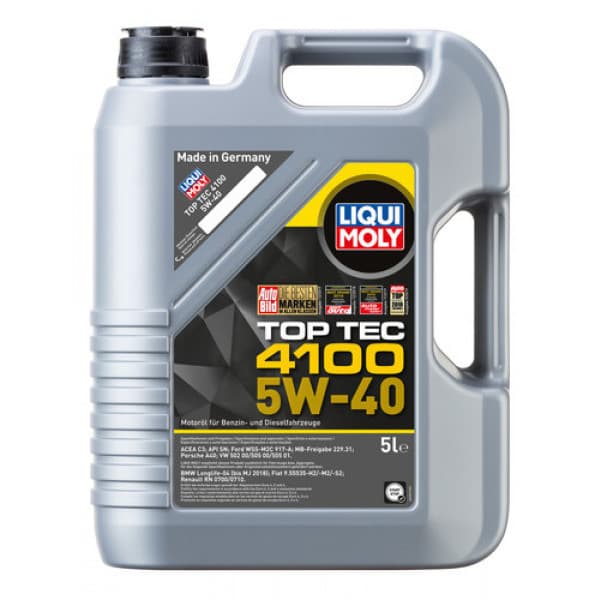 Ulei de motor LIQUI MOLY Top Tec 4100 5W-40 5L