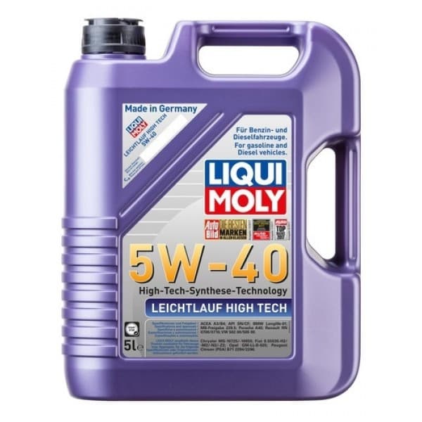Ulei de motor LIQUI MOLY Leichtlauf High Tech 5W-40 5L