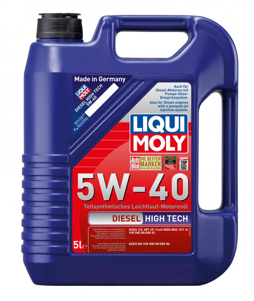 Ulei motor LIQUI MOLY Diesel Hightech (POMPE DUSE) 5W-40 5L