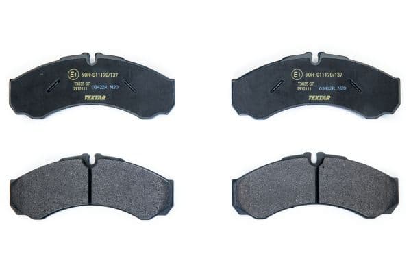 Set placute frana disc TEXTAR 2912111