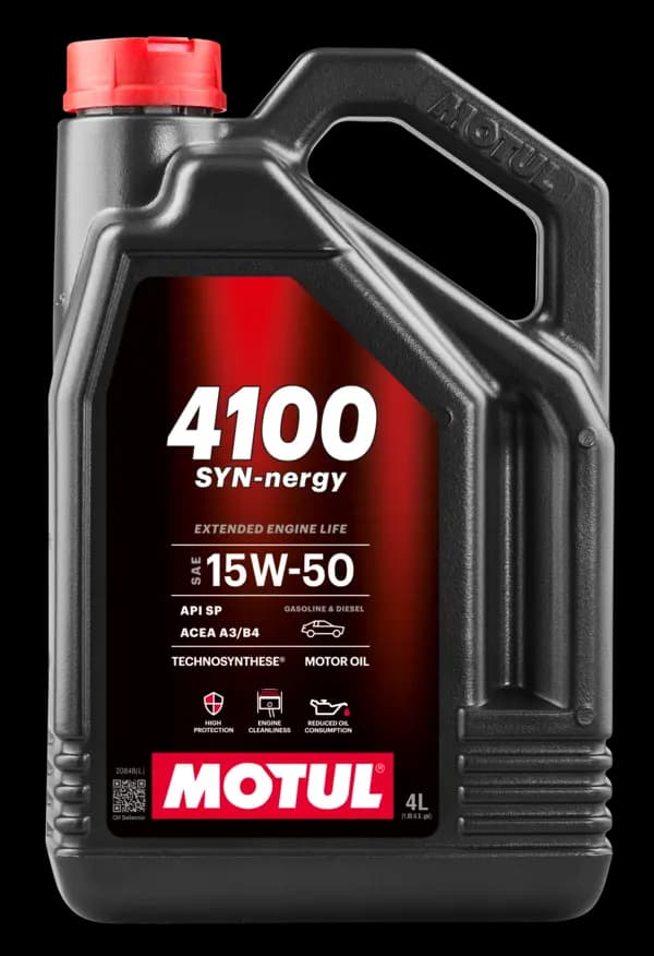 Ulei motor MOTUL 4100 SYN-NERGY 15W-50 4L