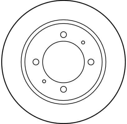 Disc frana TRW DF2784