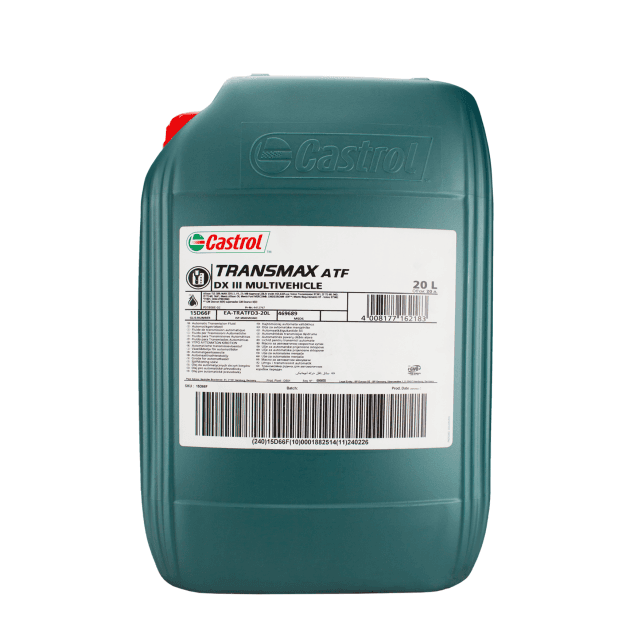 Ulei de transmisie CASTROL Transmax ATF DX III Multivehicle 20L
