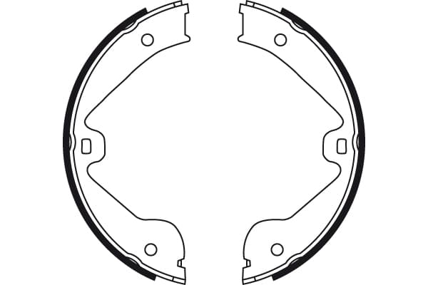 Set saboti frana, frana de mana TRW GS8718