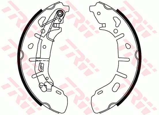 Set saboti frana TRW GS8799
