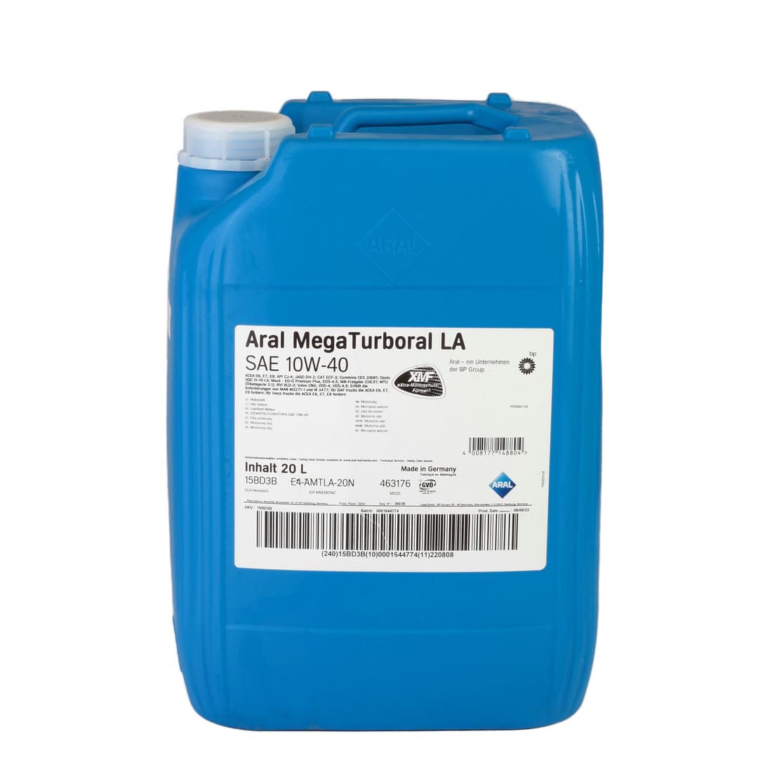 Ulei motor Aral MegaTurboral LA 10W‑40 20L