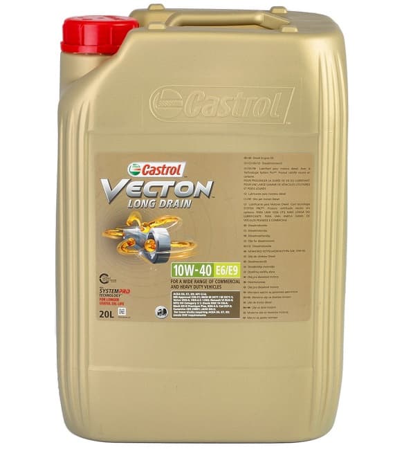 Ulei de motor CASTROL Vecton Long Drain 10W-40 E6/E9 20L