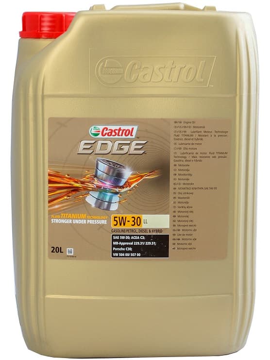 Ulei de motor CASTROL Edge 5W-30 LL 20L