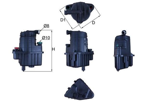 Filtru combustibil MAHLE KL 469