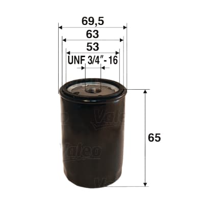 Filtru ulei VALEO 586054