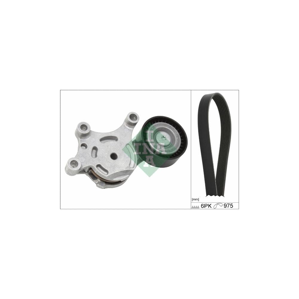 Set curea transmisie cu caneluri Schaeffler INA 529 0261 10