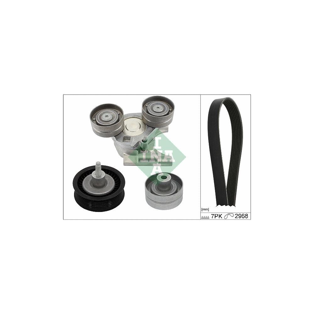 Set curea transmisie cu caneluri Schaeffler INA 529 0442 10