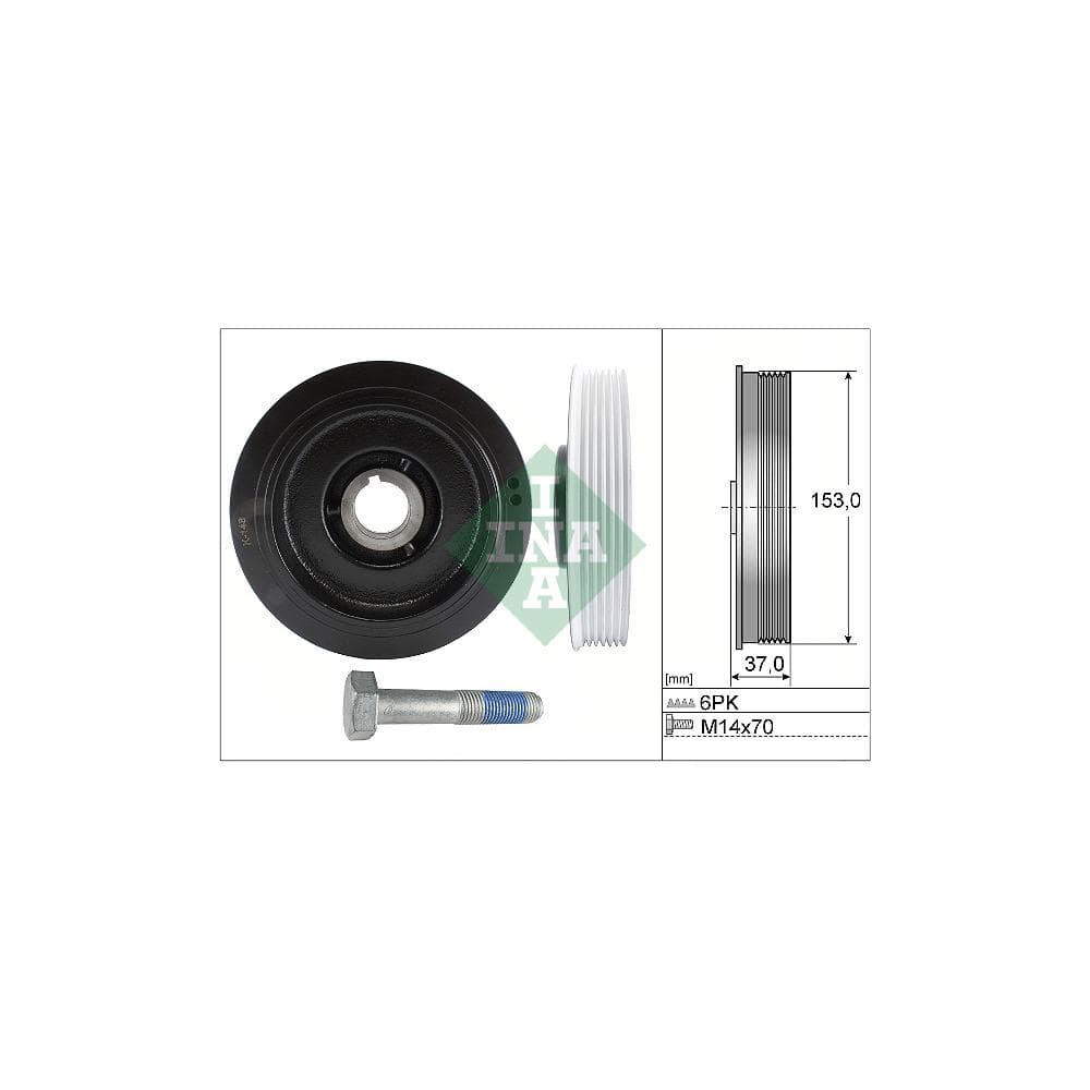 Fulie curea, arbore cotit Schaeffler INA 544 0058 20