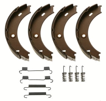 Set saboti frana, frana de mana TRW GS8466
