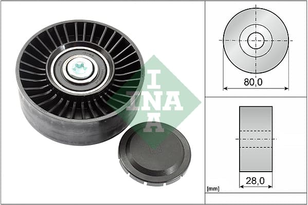 Rola ghidare/conducere, curea transmisie Schaeffler INA 532 0515 10
