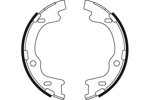 Set saboti frana, frana de mana TRW GS8757