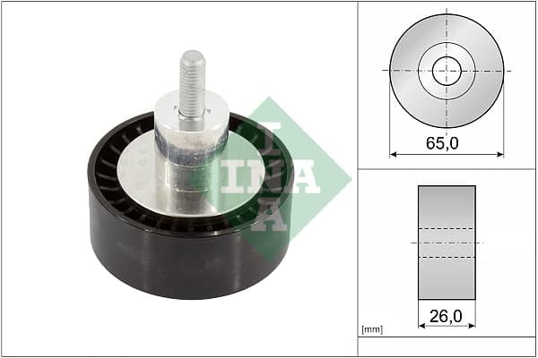 Rola ghidare/conducere, curea transmisie Schaeffler INA 532 0908 10