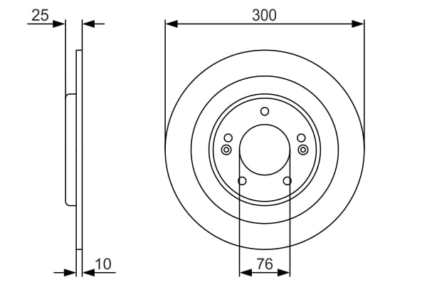 Disc frana BOSCH 0 986 479 A46