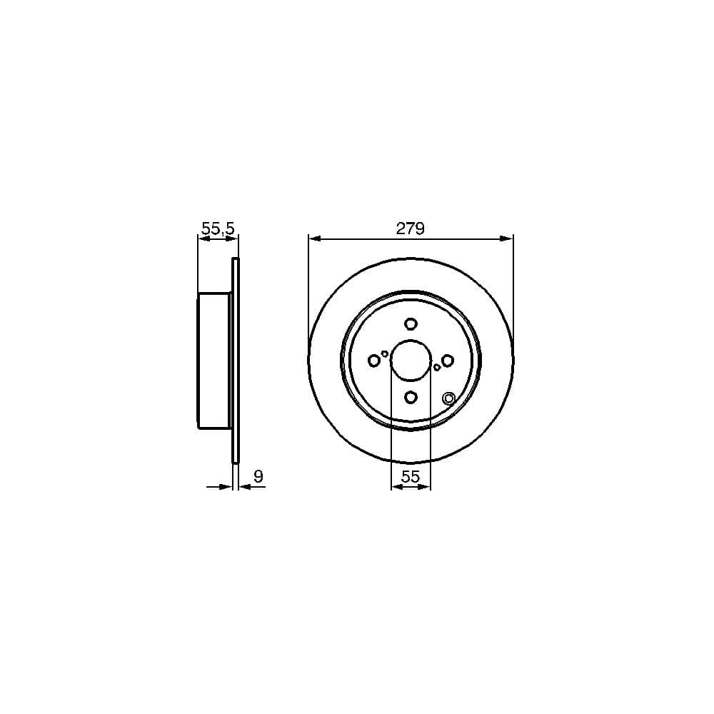 Disc frana BOSCH 0 986 479 149