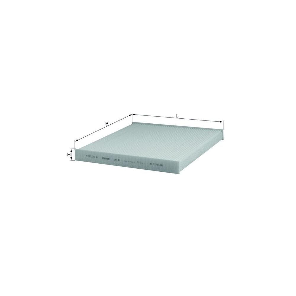 Filtru habitaclu MAHLE LA 411