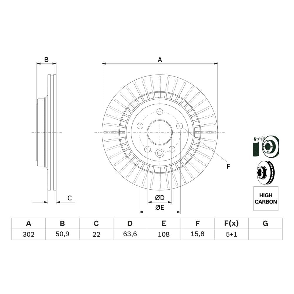 Disc frana BOSCH 0 986 479 713