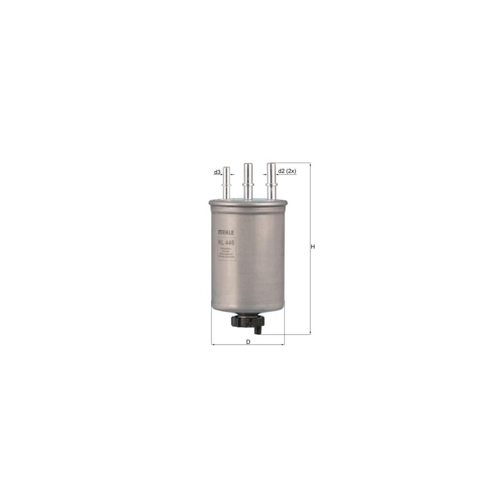 Filtru combustibil MAHLE KL 446