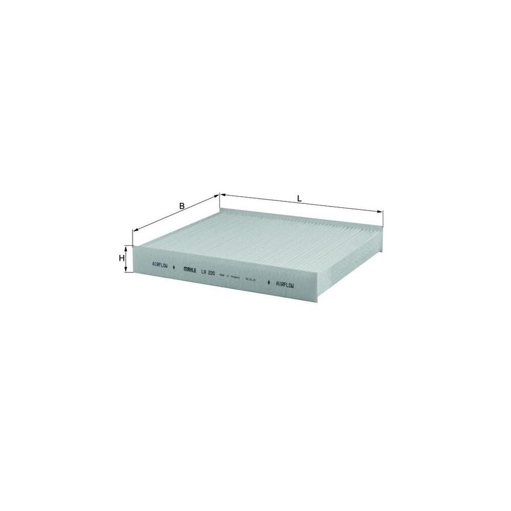 Filtru habitaclu MAHLE LA 220