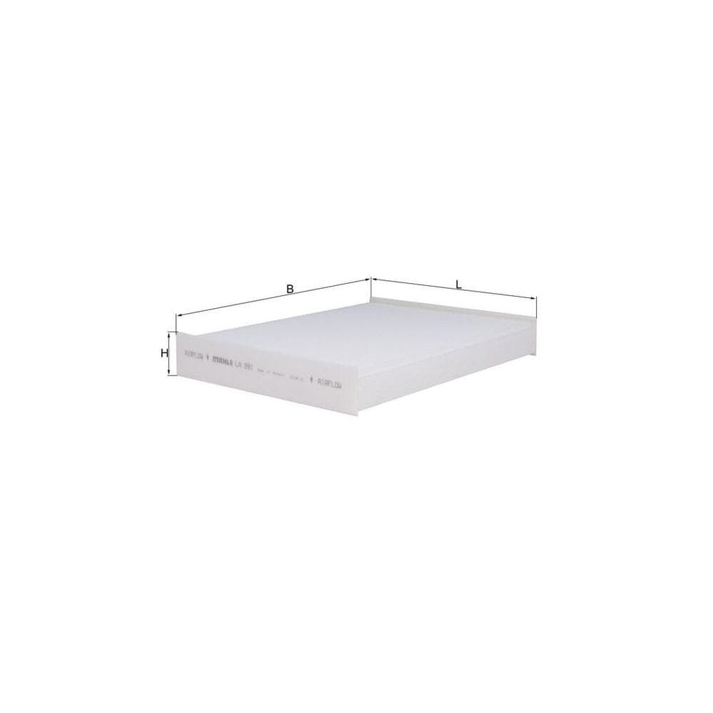 Filtru habitaclu MAHLE LA 891